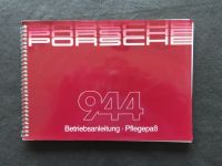 Porsche 944 Betriebsanleitung und Pflegepass alt und unbenutzt Nordrhein-Westfalen - Schwelm Vorschau