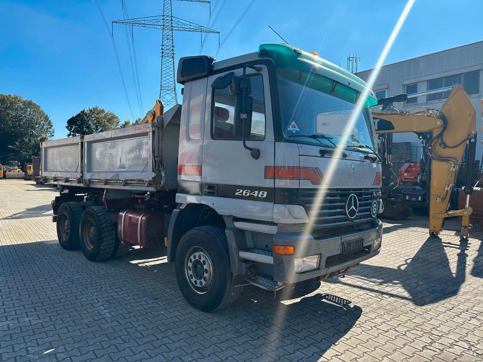 Mercedes-Benz 2648 Actros 3-Seiten-Kipper Wechselsys. V8 Klima in Aichach