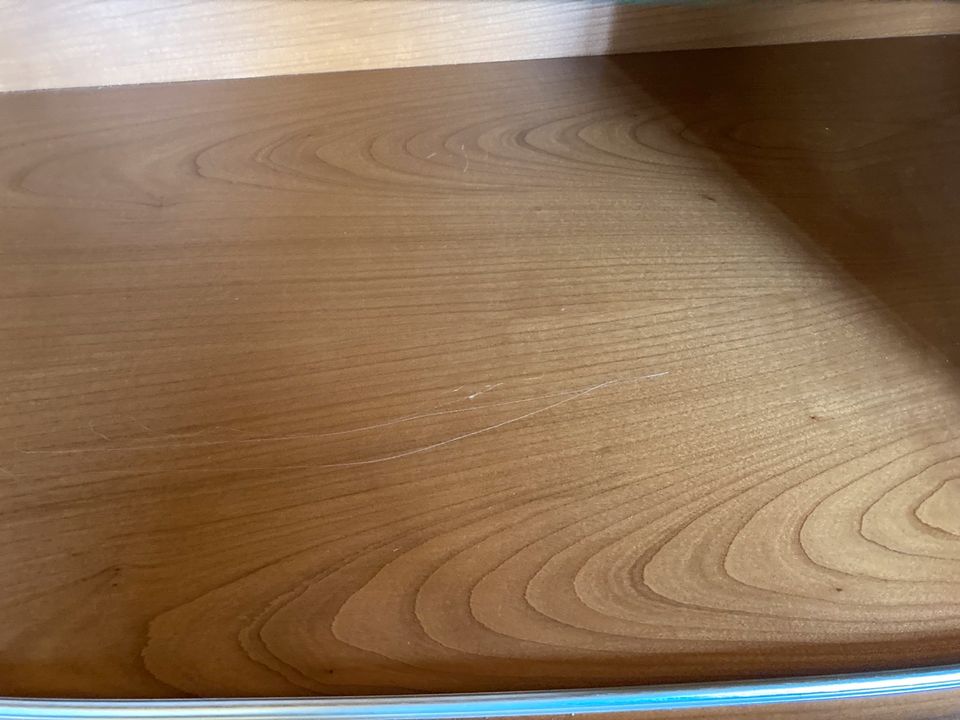 Sideboard Holz Glas Metallfüße Maße: 180x50x76,5cm in Hemdingen