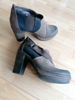DIESEL Ankle Boot blau taupe braun Größe 38 - wie neu Hamburg-Nord - Hamburg Uhlenhorst Vorschau