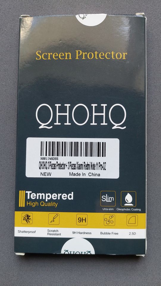 Screen Protector QHOHQ / Schutzglas / Xiaomi Redmi Note 11 Pro-OZ in Neuss