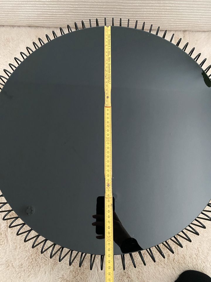 moderner schwarzer Couchtisch von Kare Design D60cm in Mainz