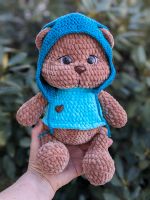 Amigurumi kleiner Bär gehäkelte Plüschltiere Geschenkidee Nordrhein-Westfalen - Mönchengladbach Vorschau