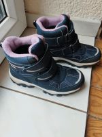 Kinderschuhe Stiefel Winterstiefel Gr. 30 Mädchen Schuhe blau Saarland - Schmelz Vorschau