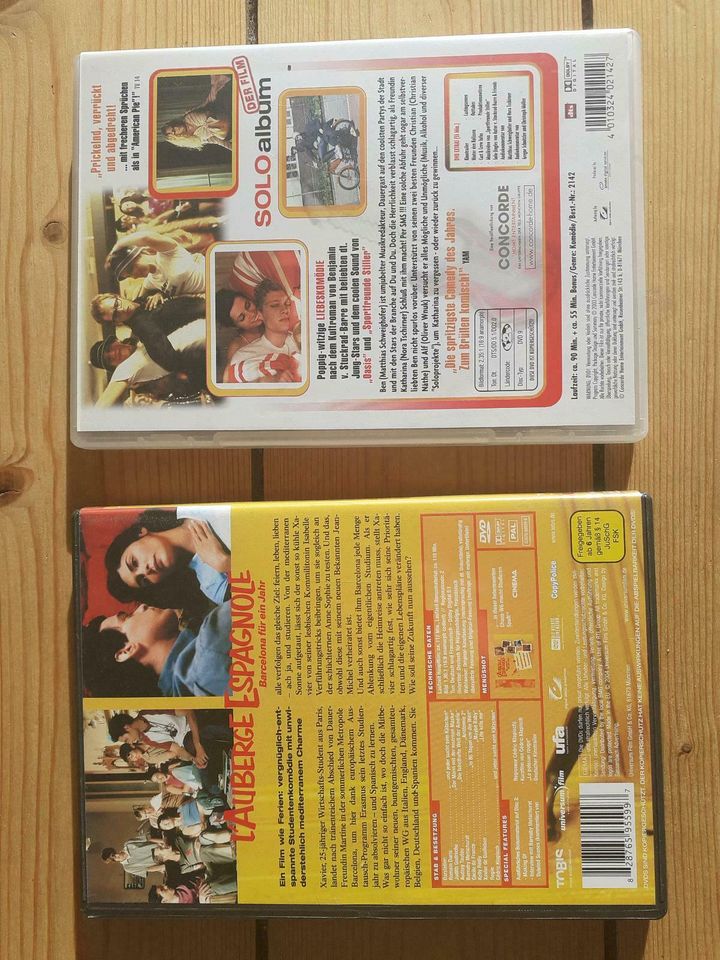 2x DVD: Soloalbum / L'Auberge Espagnole - Barcelona für ein Jahr in Hessisch Oldendorf