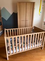 Paidi Kinderzimmer Eiche Gitterbett+Schrank Bayern - Ruhstorf an der Rott Vorschau
