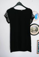 Vero Moda Tunika Minikleid schwarz Pailletten silber XS S M 34 36 Bayern - Kempten Vorschau