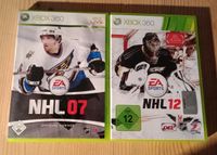 Xbox360 Eishockey NHL 12 und NHL 07 zusammen 5€ Niedersachsen - Uplengen Vorschau