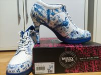 Missy Rockz 10cm High Heel Sneaker in blau, Gr. 44! Baden-Württemberg - Geislingen Vorschau