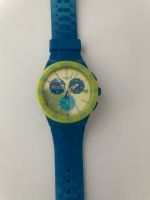 Swatch Uhr Blau Gelb/Grün Niedersachsen - Uetze Vorschau