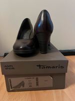 Tamaris Leder-Pumps Blockabsatz braun Gr. 39 wie neu Nordrhein-Westfalen - Neuss Vorschau