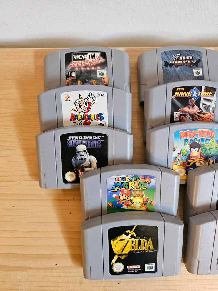 Nintendo 64 Spiele, N64, Super Mario, Zelda in Euskirchen