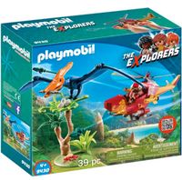 Playmobil Dinos 9430 Helikopter mit Flugsaurier Niedersachsen - Estorf Vorschau