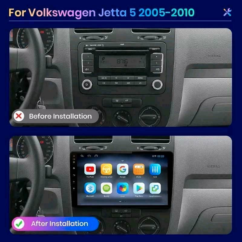 Android Autoradio Für VW Volkswagen Jetta 5 2005-2010 2 din in Burghausen