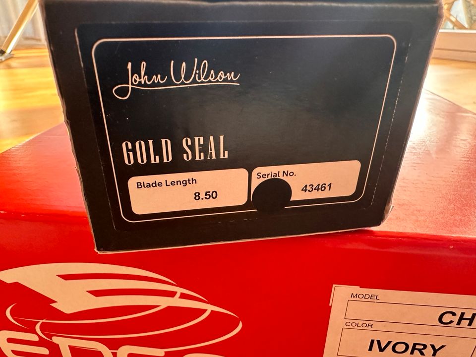 Edea Chorus 230 C + John Wilson Gold Seal Kufe *Schlittschuhe* in Ravensburg