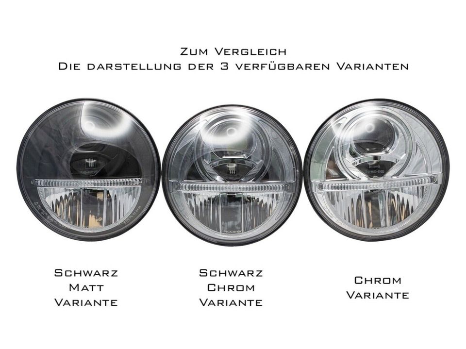 Bi-LED Hauptscheinwerfer für Landrover Defender - klassische Optik, höhere  Lichtausbeute 