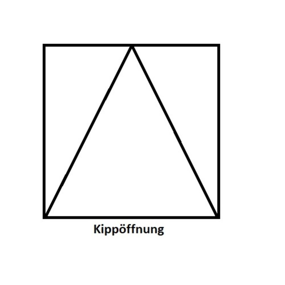 Kunststofffenster Mooreiche, neu auf Lager 60x40 cm Kipp in Essen