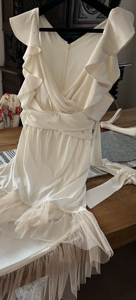 Halston Kleid Hochzeitskleid   Standesamt Lp 489€ in Halle (Westfalen)