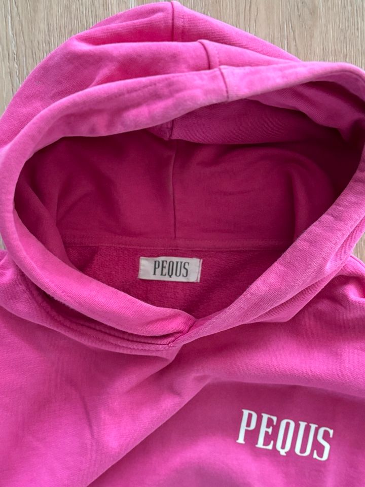 Pequs Hoddie washed pink - overzize - droped shoulder in Delbrück