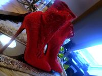 Neu 38 Rot Spitze Stiefelette Pumps Heels Nordrhein-Westfalen - Leichlingen Vorschau