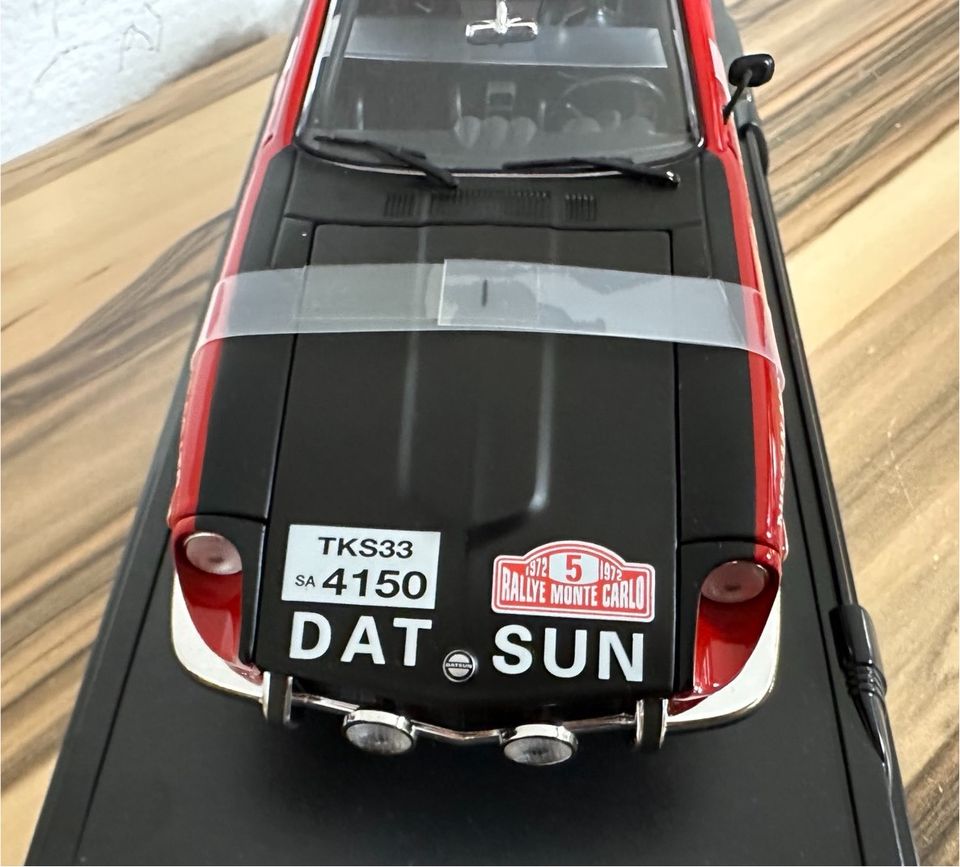 Modellauto 1:18 Rallye Monte-Carlo 1972 Datsun 240Z 1970 in Frankfurt am Main