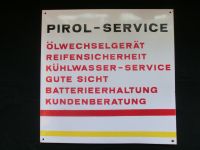 orig.altes DDR Emailschild Minol Pirol Service Tankstelle selten Carpin - Bergfeld Vorschau
