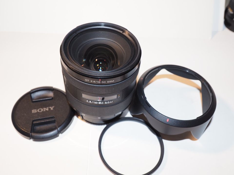 Sony Alpha-A SAL1650 DT 16-50mm F/2.8 SSM Top Zustand in Wiesbaden