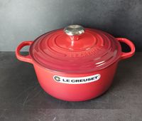 ‼️Le Creuset Signature Bräter/Topf 24cm. Kirschrot.NEU Nordrhein-Westfalen - Kranenburg Vorschau