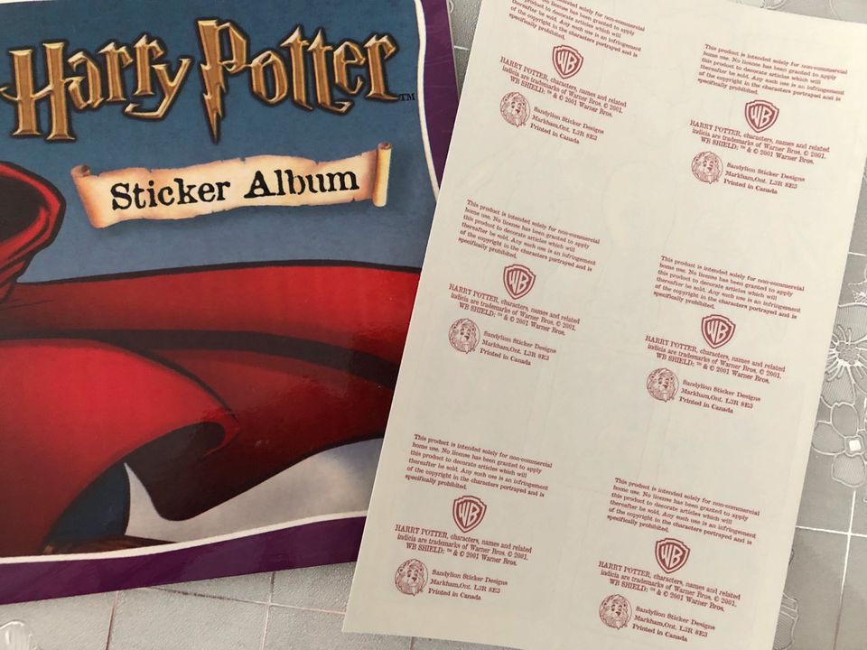 Sticker Album Harry Potter SandyLion Vintage in Potsdam