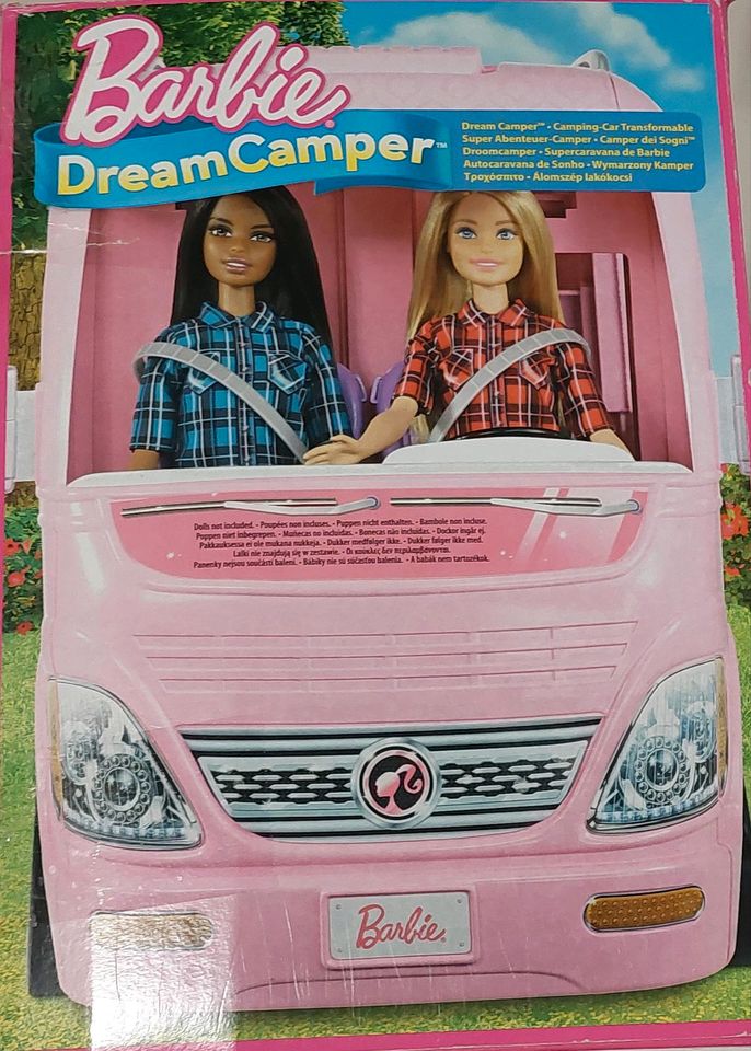 Barbie Bus Dream Camper TOP Puppen Fahrzeug in Maintal