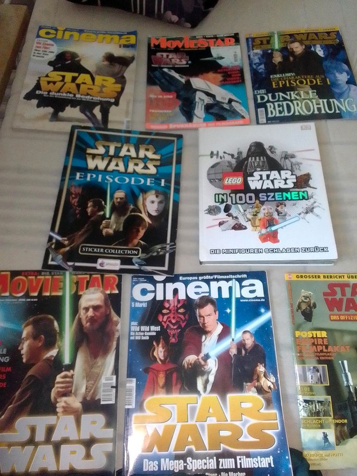 8 Star Wars Büchern und Zeitschriften in Hamburg