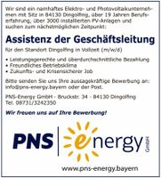 Assistenz der Geschäftsleitung(m/w/d) in 84130 Dingolfing gesucht Bayern - Dingolfing Vorschau