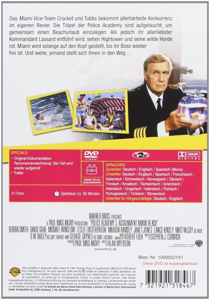 Police Academy - The Complete Collection [7 DVDs] in Werther (Westfalen)