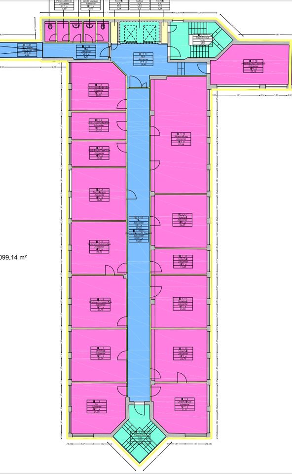 Büro- oder Schulungsflächen in Steglitz ab 389 m² nähe S-Bahn *1601* in Berlin