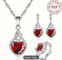 Schmuck Set,Rote Herzen ♥️ Bayern - Oberstaufen Vorschau