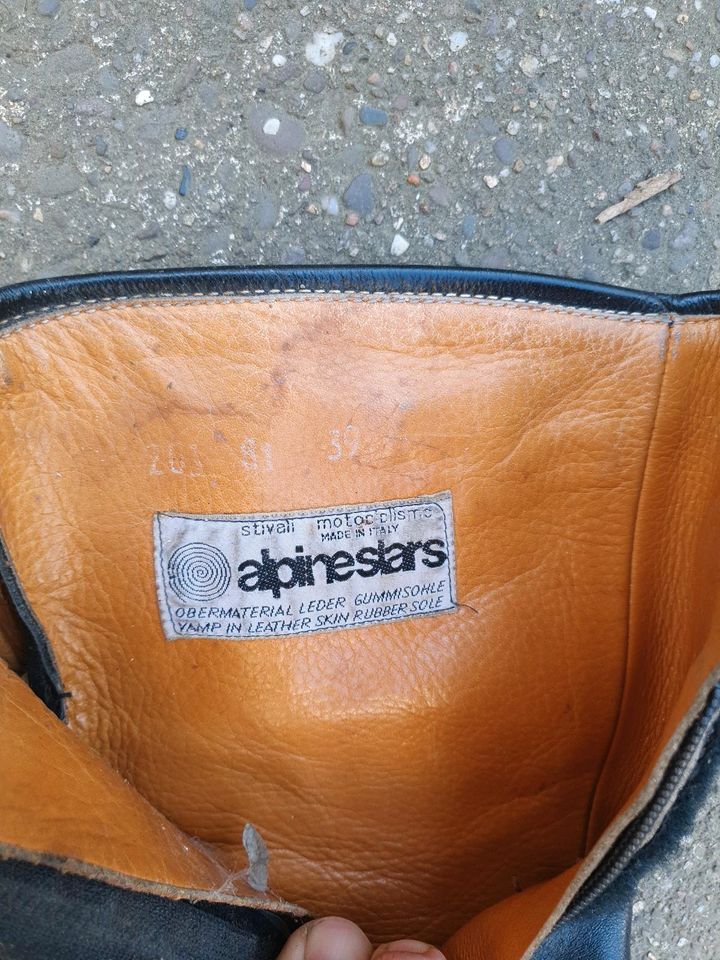 Alpinestars Klassik Damen Motorrad- Lederstiefel in Größe 39 in Witten