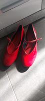 Zara Ballerina Schuhe in rot wie Neu Gr. 38 Niedersachsen - Dinklage Vorschau