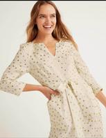 NEU BODEN Kelsey Leinen Tunika Kleid & Print UK22 Eimsbüttel - Hamburg Eimsbüttel (Stadtteil) Vorschau