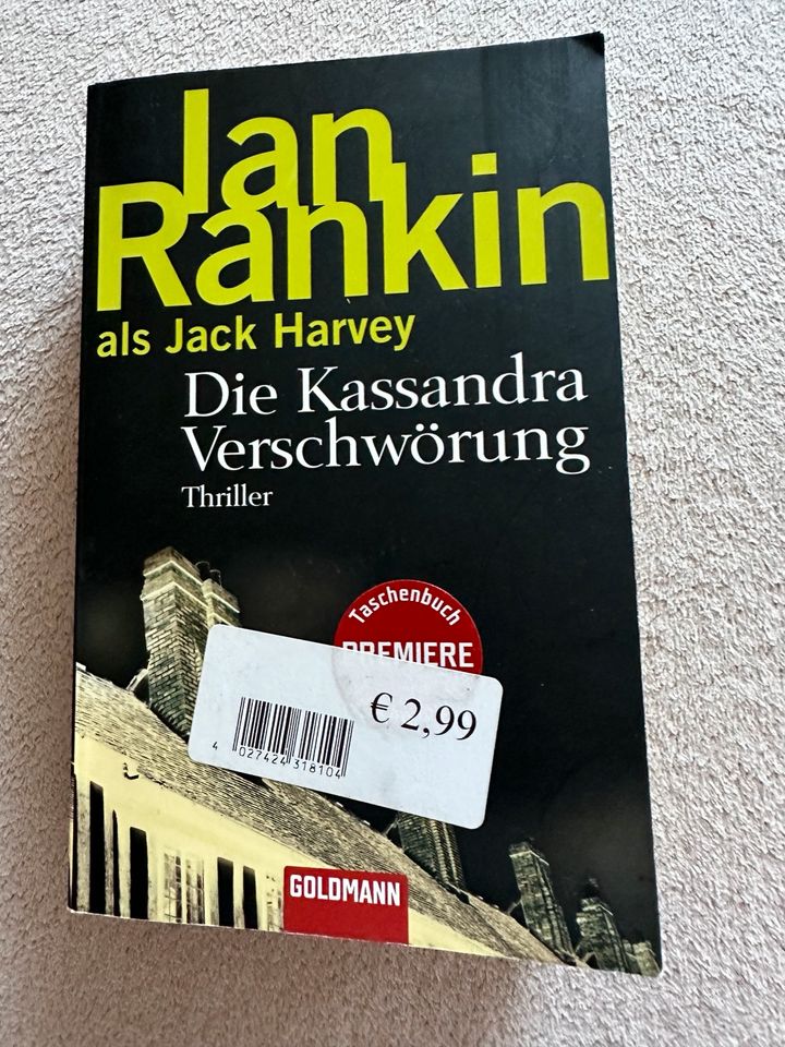 Taschenbuch Ian Rankin, die Kassandra Verschwörung in Ronnenberg