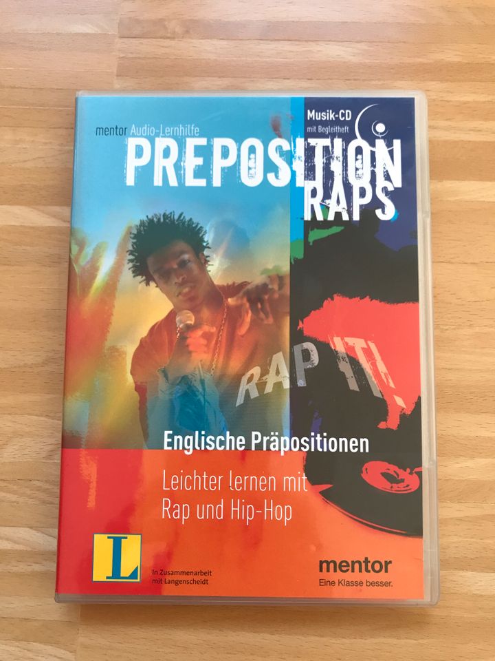 Musik CD  -  1x Englisch Verb-Raps und 1x  Preposition-Raps in Solingen