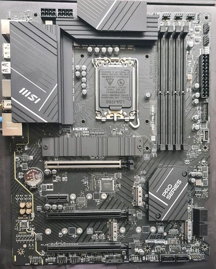 MSI Pro Z790-P Wifi LGA 1700 DDR5 Mainboard voll funktionsfähig in Herne