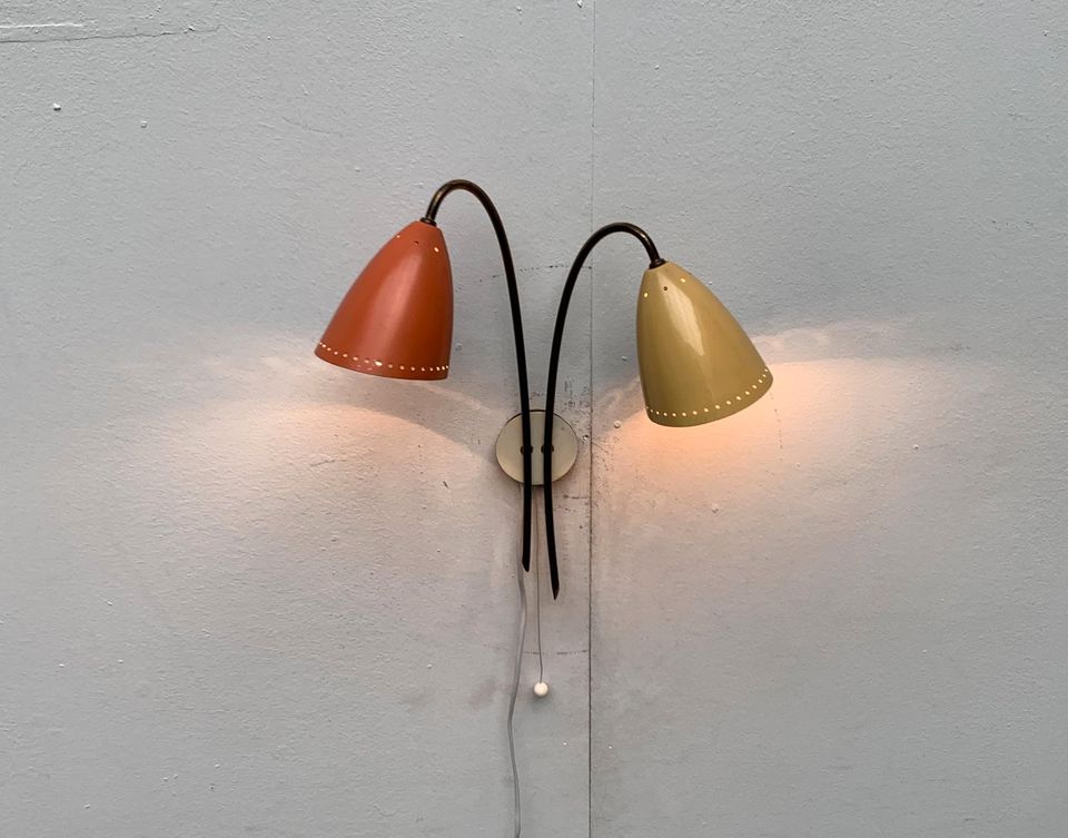 Mid Century Wall Lamp Wandleuchte zu Stilnovo 50er 60er 70er in Hamburg