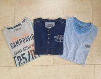 3er Set T-Shirts Camp David Gr. 152, aber eher wie 146 Sachsen - Borna Vorschau