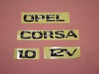 Typenbezeichnung Opel Corsa 1.0 12V Hersteller Logo Embleme Nordrhein-Westfalen - Hattingen Vorschau