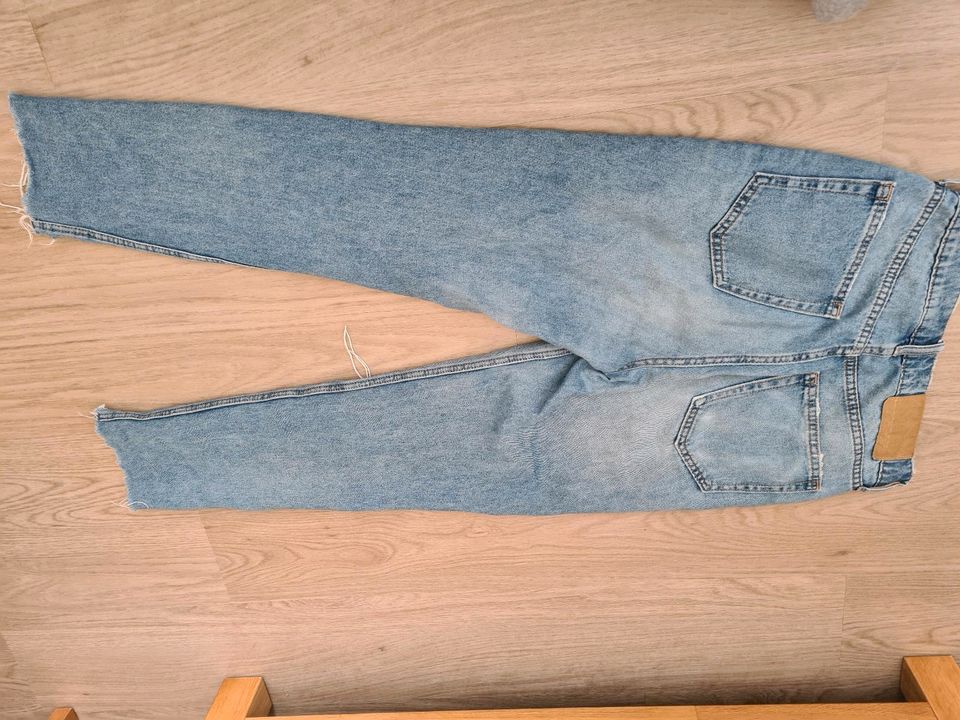 ❗️boyfriend Jeans - ripped - Löcher - Momjeans - Gr. 36 ❗️ in Bützow