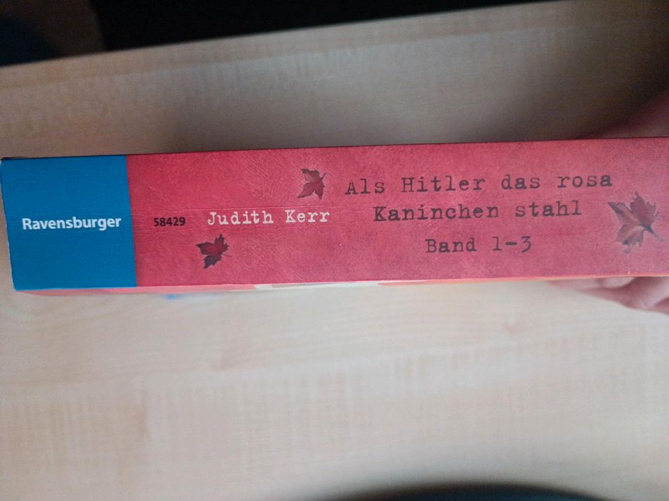 Als Hitler das rosa Kaninchen stahl, Band 1-3 von Judith Kerr, Tr in Heroldsbach