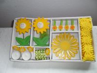 Geschenk-Set: "Sommer", Sonnenblumen, Tischband, Kerzenhalter Rheinland-Pfalz - Alsheim Vorschau