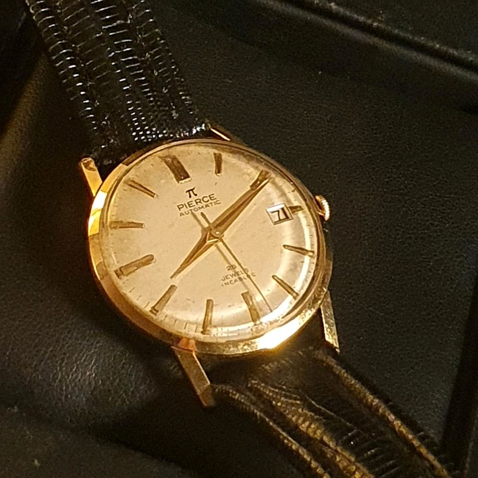 Pierce automatic Herren Armbanduhr Gold 750er 18k in Bremen