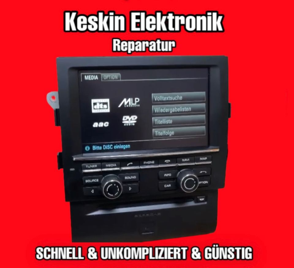 Reparatur Porsche PCM 3.1 3.0 Defekt Navigation Navi Wird geladen in Herscheid