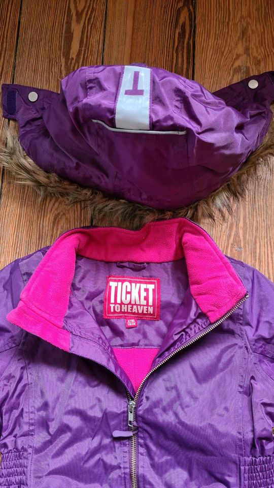 Ticket to Heaven Winterjacke, Skijacke lila 116, 6 Jahre in Hamburg